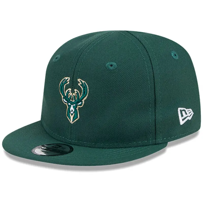 newborn amp infant milwaukee bucks new era hunter green my first 9fifty adjustable hat